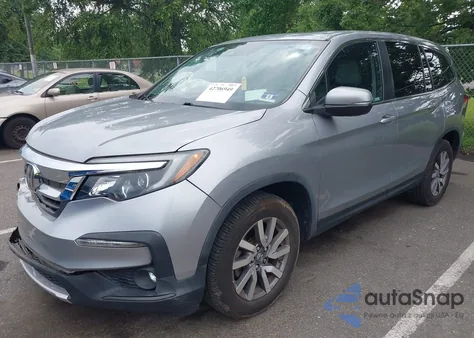 2019 Honda Pilot Ex-L z USA, uszkodzony, nr VIN 5FNYF6H53KB075123